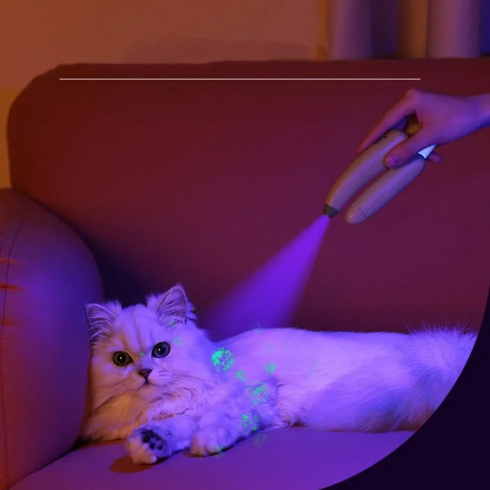 Ergonomic Pet Nail Clipper with LED Light and Safety Guard